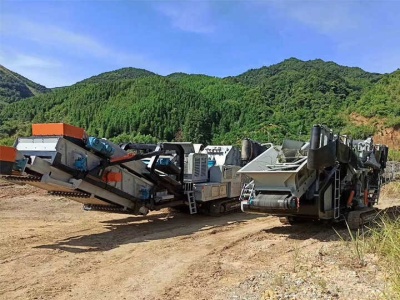 gold mining machine mobile crushing and screening plant