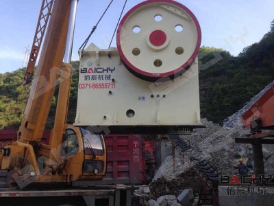 portable mounted impact crusher in the stone quarry plant tu